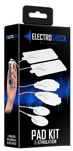 Оригинальный набор для элетростимуляции Shots Media BV Pad Kit ELC007WHT