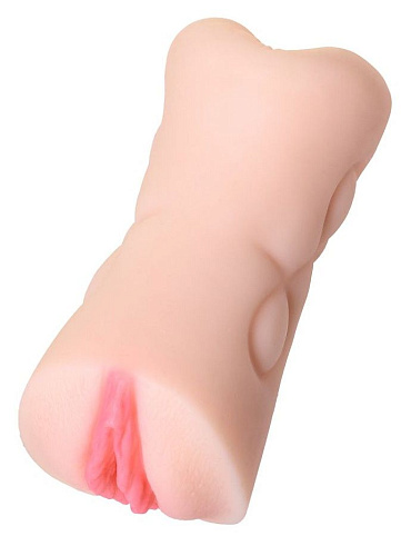 Телесный двусторонний мастурбатор вагина и анус ToyFa Rich Fruit  893022