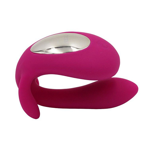 Розовый вибростимулятор для двоих RestArt Enjoy Life RA-308