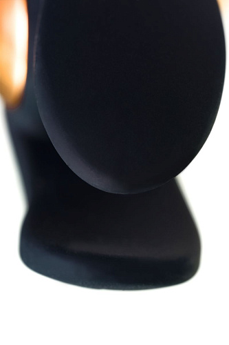 Чёрно-золотой клиторальный вибромассажёр WANAME Wave 482002