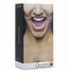 Чёрный расширяющий кляп Shots Media BV Hook Gag OU106BLK