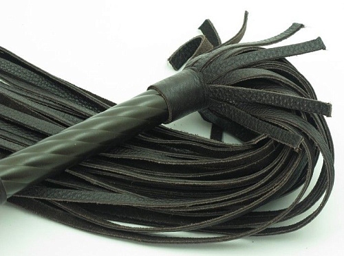 Коричневая плеть-скипетр БДСМ арсенал 54024 (63 см)