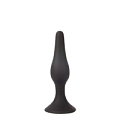 Чёрная анальная втулка Bior toys Sex Expert SEM-55041 (10 см)