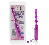 Фиолетовая анальная цепочка California Exotic Novelties Waterproof Vibrating Pleasure Beads SE-1329-14-2