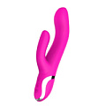 Розовый вибратор-кролик Tonga NAGHI NO.43 RECHARGEABLE DUO VIBRATOR 530043 (23 см)