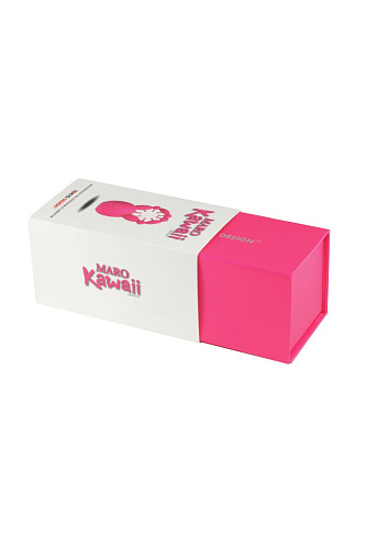 Розовый мини-вибратор с усиками Tokio Design Maro Kawaii 4 TD-1303