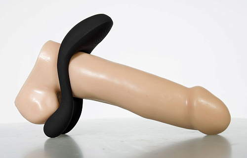 Чёрный многофункциональный массажер Пикантные штучки Maxim DP7503B