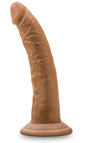 Кофейный фаллоимитатор Blush Novelties 7 Inch Cock With Suction Cup BL-12707 (19 см)