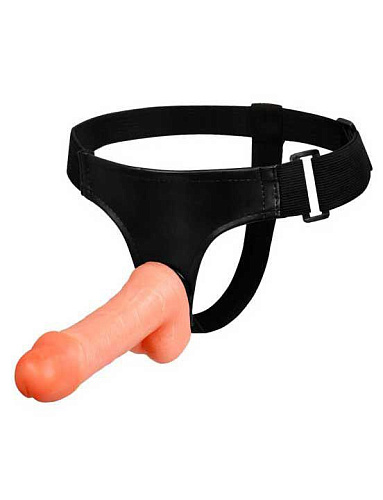 Страпон с телесной насадкой Eroticon Domina 30412 (18 см)