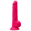 Розовый фаллоимитатор-реалистик Adrien Lastic Premium Dildo 9,5 Model 3 Premium 220316 (24 см)
