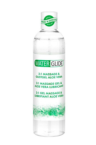Гель-смазка 2-в-1 Waterglide MASSAGE LUBRICANT ALOE VERA 30091 (300 мл)