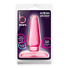 Розовая анальная пробка Blush Novelties Eclipse Anal Pleaser Medium BL-19700 (12 см)