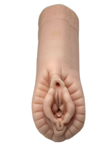 Телесный мастурбатор с бусинками Eroticon Personal Girl  30194