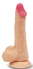 Телесный фаллоимитатор с присоской Brazzers DWS029 (13 см)