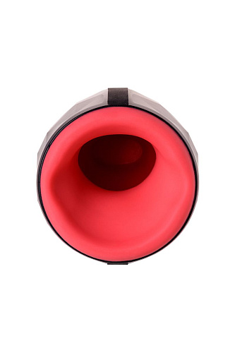 Мастурбатор чёрно-красного цвета Erotist Magma 543001