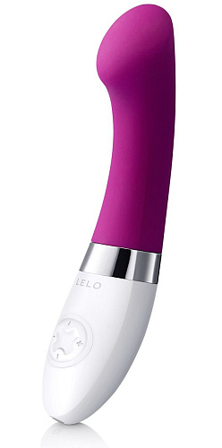 Лиловый вибромассажёр Lelo Gigi 2 Deep Rose LEL7855 (16,5 см)