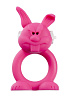 Розовое виброкольцо на пенис Shots Media BV Rude Rabbit  SLI007