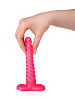 Спиралевидный гелевый плаг розового цвета LOVETOY (А-Полимер) 435300 (15 см)