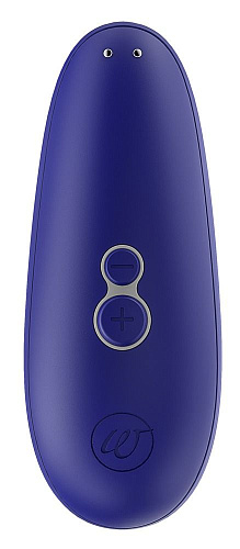 Синий бесконтактный клиторальный стимулятор Womanizer Starlet 2 05963100000