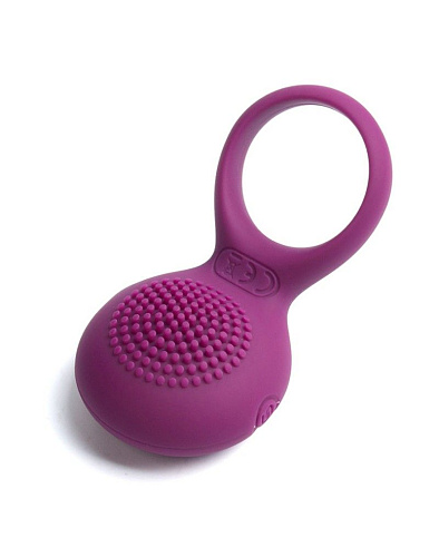 Фиолетовое перезаряжаемое эрекционное виброкольцо Svakom Tyler SRING-01-VLT