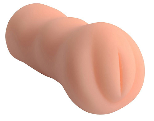 Мастурбатор телесного цвета  со сложным внутренним рельефом Real Real Woman RW72104