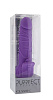 Фиолетовый вибратор с лепестками в основании Dream Toys PURRFECT SILICONE CLASSIC 7INCH PURPLE 20776 (18 см)