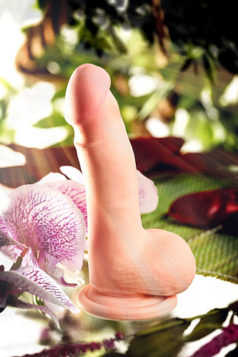 Телесный вибратор-реалистик ToyFa Alfonso 981004-1 (18,5 см)