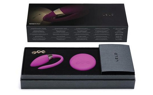 Лиловый вибратор для пар Lelo Tiani 2 Design Edition Deep Rose