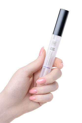 Возбуждающий блеск для губ с охлаждающим эффектом и ароматом чёрной смородины Штучки-дрючки Snow queen 690259