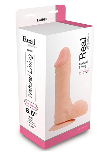 Фаллоимитатор-реалистик телесного цвета Toyz4lovers Dildo T4L-00700684 (24,5 см)