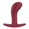 Бордовый анальный стимулятор Fun Factory BOOTIE L 24767 (11,1 см)