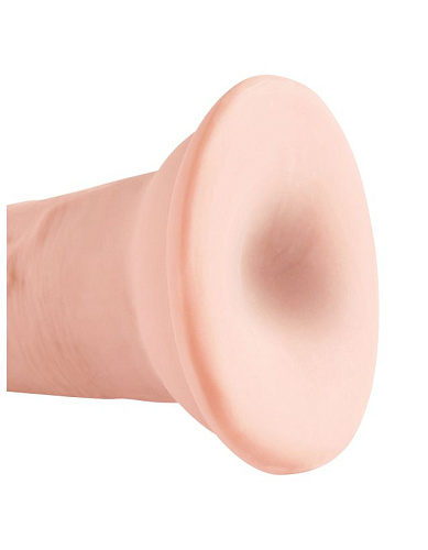 Телесный фаллоимитатор на присоске Pipedream 5 Triple Density Cock PD5725-21 (15,24 см)