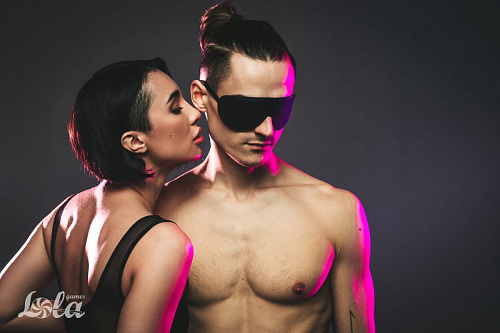 Чёрная маска Lola toys Shy 1141-03lola