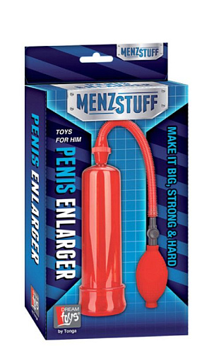 Вакуумная помпа красного цвета Dream Toys Penis Enlarger Red 20075