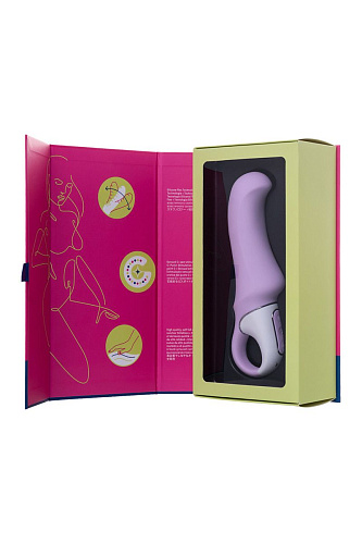 Сиреневый вибратор Satisfyer Vibes Charming Smile EE73-827-1017 (18,5 см)