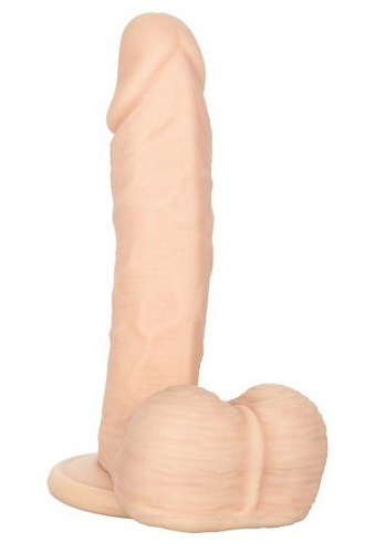 Телесный реалистичный фаллоимитатор California Exotic Novelties Emperor Ballsy SE-0132-50-2 (19 см)