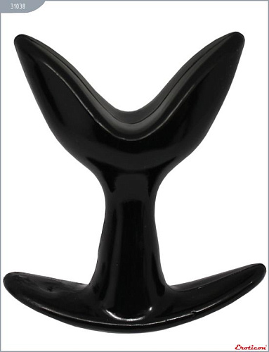 Анальная растягивающая пробка для ношения в чёрном цвете Eroticon 31038 (8,5 см)