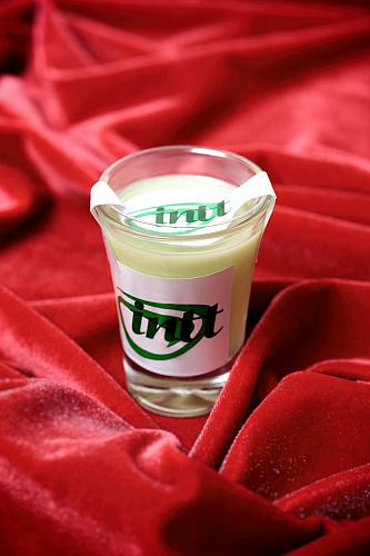 Массажная свеча для поцелуев с ароматом мяты INTT Mint VB02