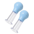 Набор прозрачных помп для стимуляции сосков ToyFa Nipple Pump Set 889009-M