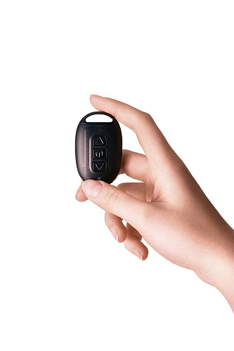 Чёрно-синий массажёр простаты Erotist Third 541303