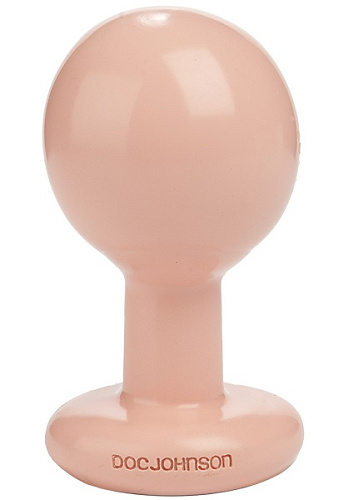 Круглая пробка для анальной стимуляции Doc Johnson ROUND MEDIUM 0244-55-CD (10 см)