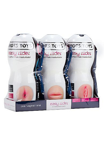 Телесный мастурбатор-вагина Shots Media BV Easy Rider Vagin SHT016-3
