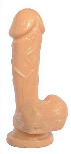 Телесный фаллоимитатор Howells Big Glans Dong 84003 flesh (19 см)