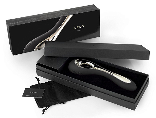 Чёрный вибратор Lelo Isla Black LEL1563 (22 см)