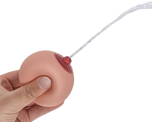Брызгалка-грудь цвета тела Orion Squirt Ball Boob 07006650000