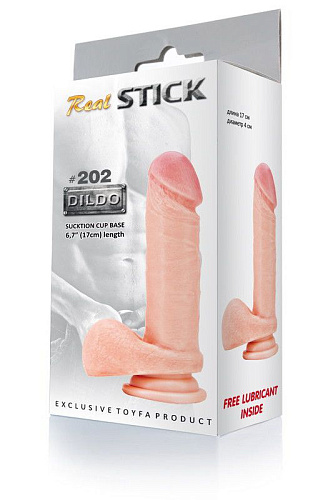 Фаллоимитатор ToyFa RealStick #202 962002 (17 см)