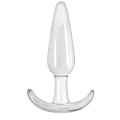Прозрачная анальная пробка прозрачная NS Novelties Jelly Rancher T-Plug Smooth NSN-0451-11 (11 см)