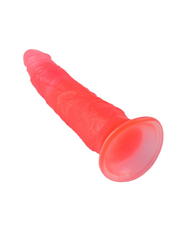 Розовый фаллоимитатор без мошонки с присоской LOVETOY (А-Полимер) 210700 (17 см)