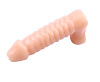Телесный фаллоимитатор с рёбрышками Chisa Spread Me No.07 CN-103012221