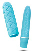 Ребристый голубой вибратор Blush Novelties Cozi Mini BL-42902 (12 см)